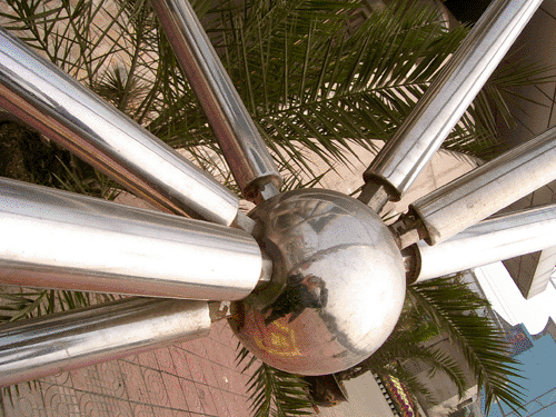 乌鲁木齐不锈钢螺栓球网架